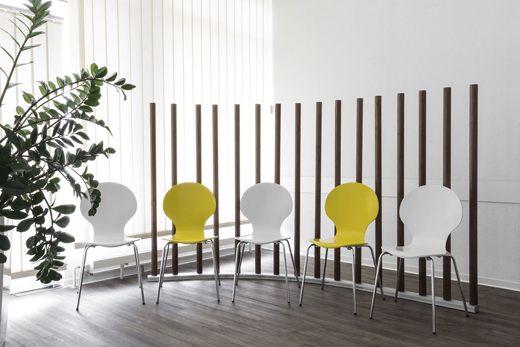 Raumteiler Gebogenes Elemnt BODO - Matthias Miller Interior Design